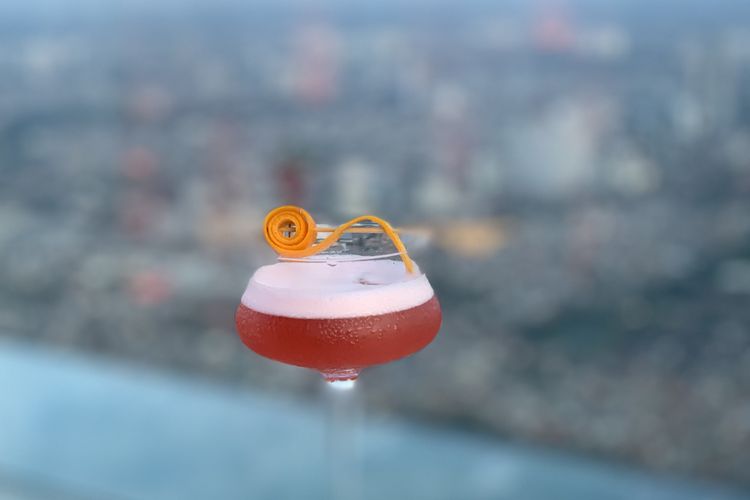 Arkawisesa, koktail yang dibuat oleh I Nyoman Widana dari St. Regis Bali Resort di The Westin Jakarta, juara Sustainable Bartender Rising Star APEC 2025.