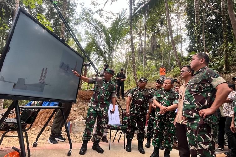Tinjau Pongpet Pangandaran, KSAD Targetkan TNI AD Bangun 6.000 Jembatan Tahun Ini