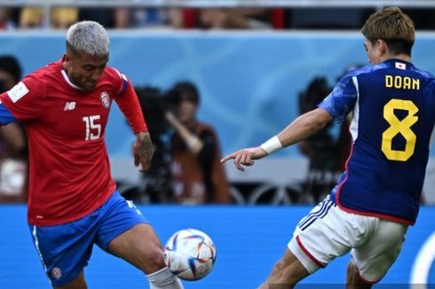 HT Jepang Vs Kosta Rika 0-0, Miskin Peluang dan Nihil Gol