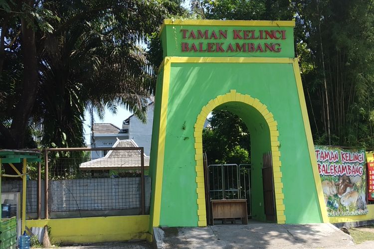 Taman Kelinci di Balekambang Solo, Jawa Tengah.