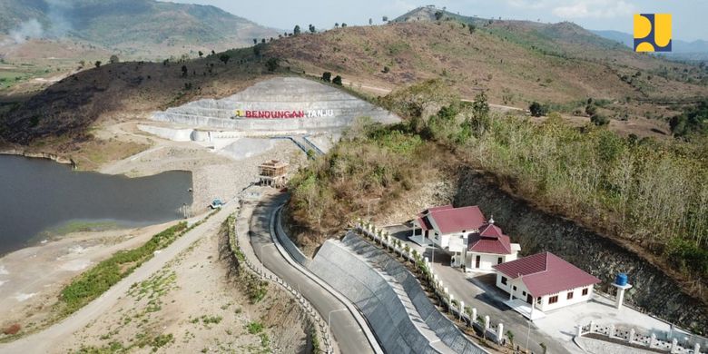 Bendungan Tanju di Kabupaten Dompu, NTB