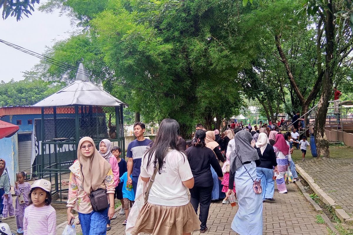 Semarang Zoo Jadi Favorit Liburan Nataru, Pengunjung Membludak