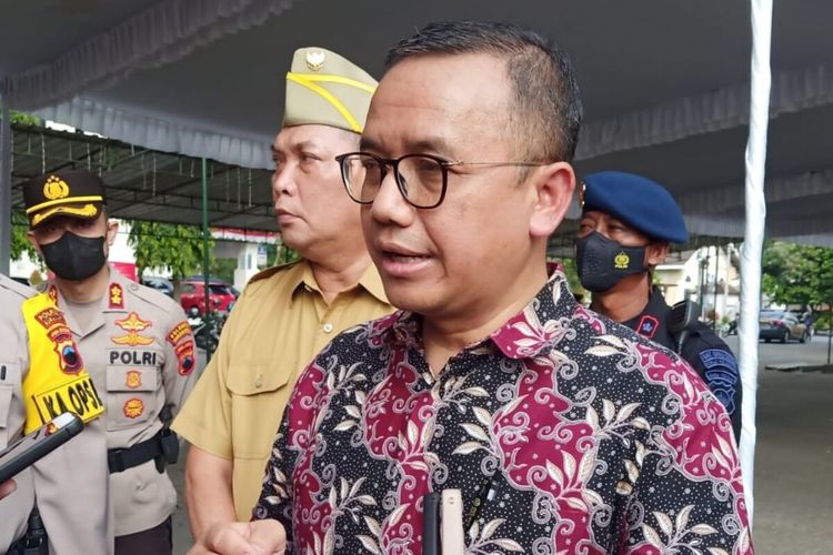 Deputi Bidang Kerja Sama Penanaman Modal Kementerian Investasi BKPM, Riyatno di Solo, Jawa Tengah, Senin (4/7/2022).