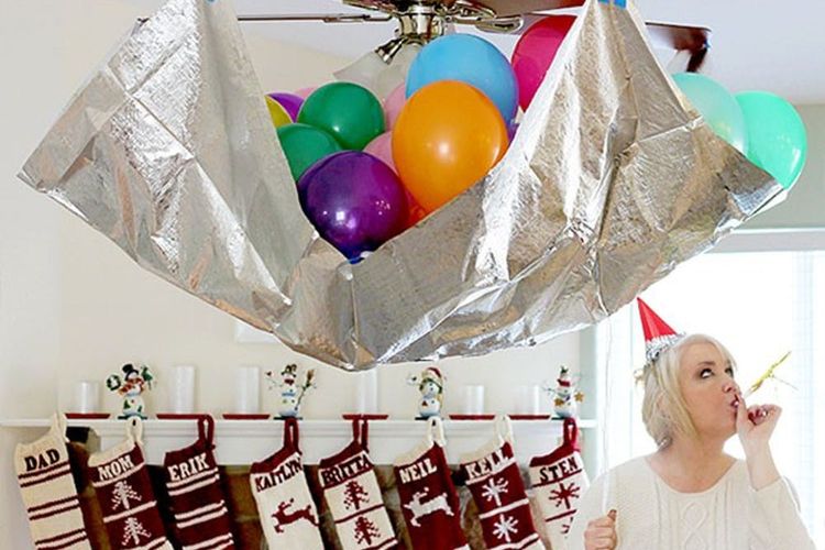 Balloon Drop untuk Meramaikan Malam Pergantian Tahun 