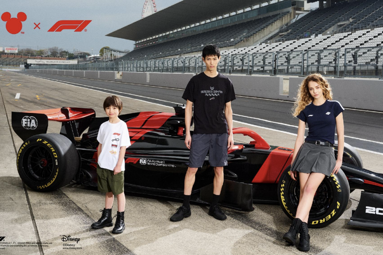 Disney x Formula 1 Hadirkan Sentuhan Sporty dalam Koleksi UT Uniqlo