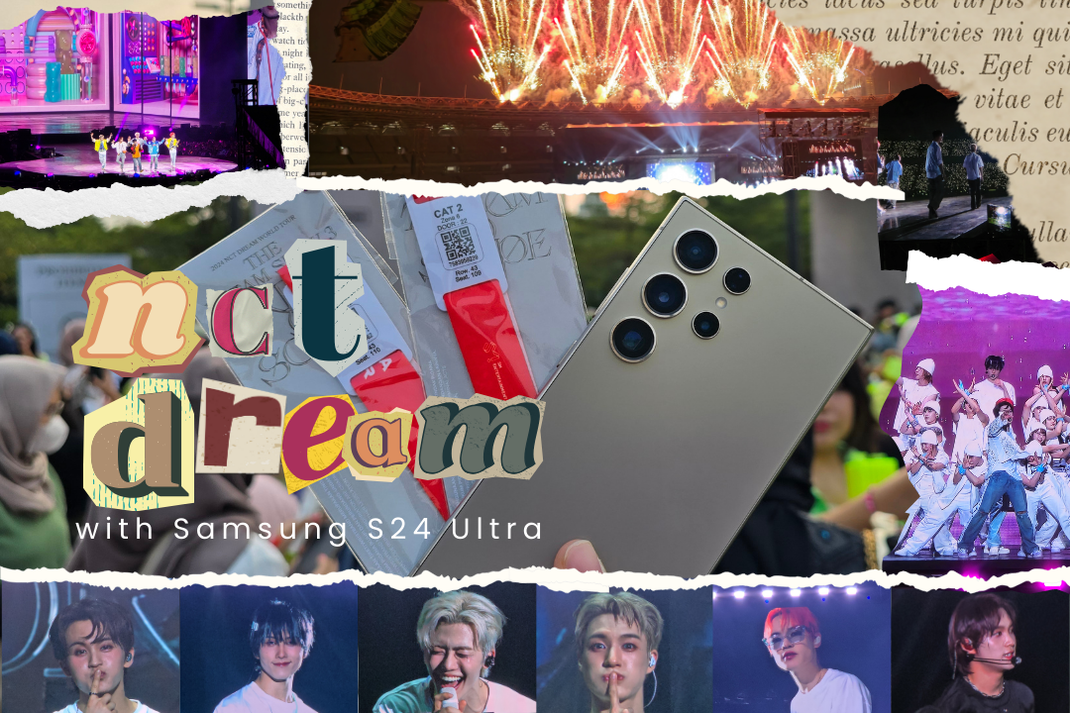Konser NCT Dream dan Samsung Galaxy S24 Ultra