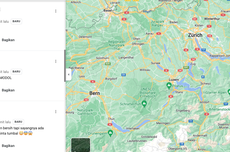 Sedih Anak Ridwan Kamil Hilang, Ramai Netizen Indonesia Beri Bintang Satu Sungai Aare Swiss di Google Maps