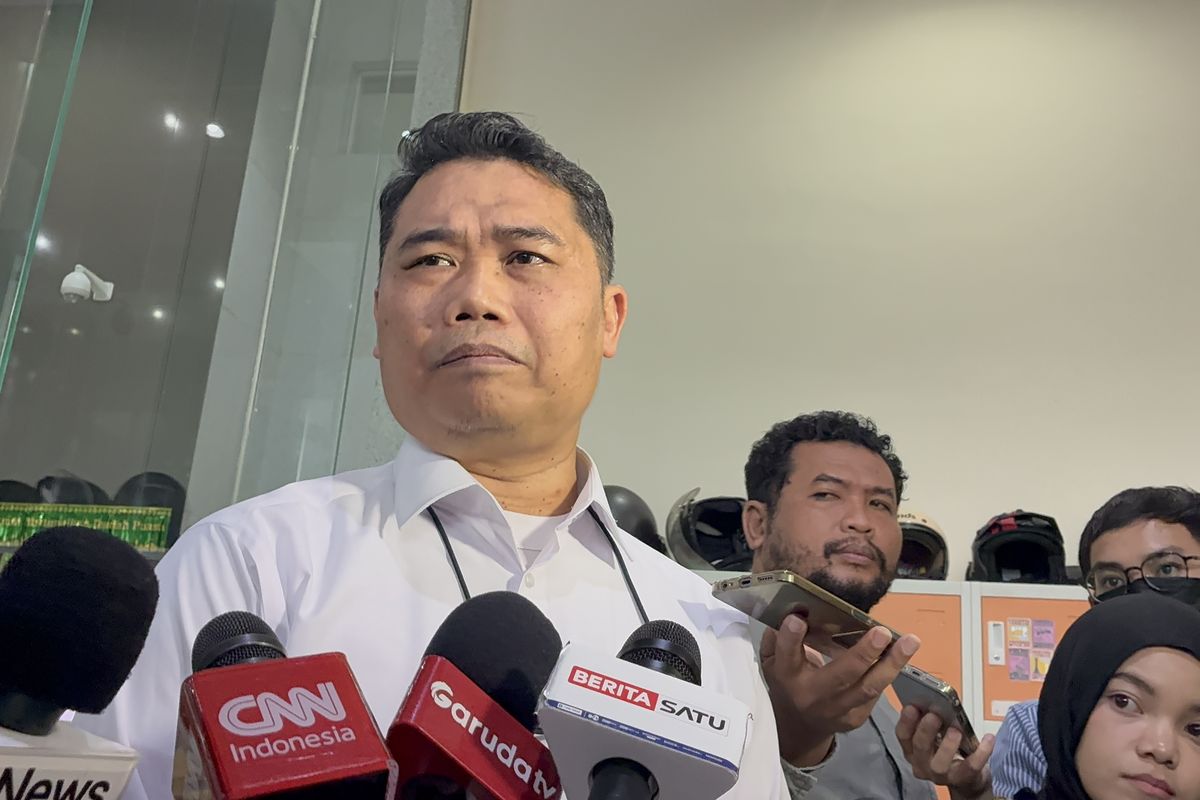 Deputi Penindakan dan Eksekusi KPK, Asep Guntur Rahayu di Gedung Merah Putih, Jakarta, Kamis (26/3/2026).