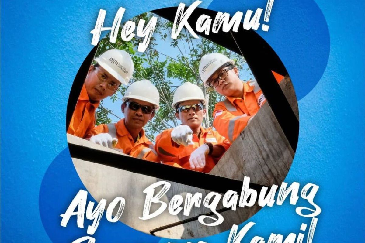 Lowongan kerja PT PGAS Solution.