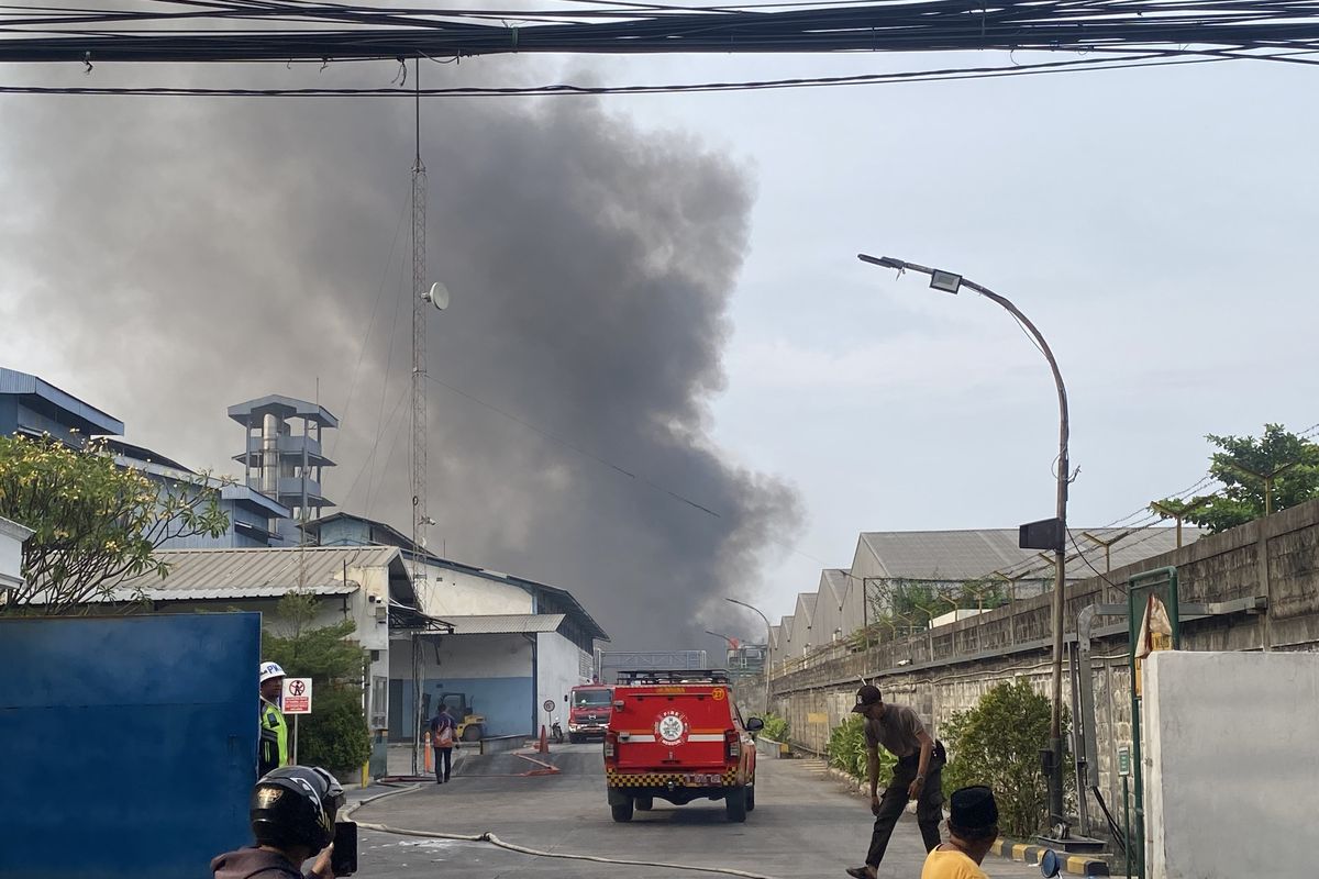 Kebakaran Maut Pabrik Pakan Ternak di Bekasi, Jasad Sulit Dikenali