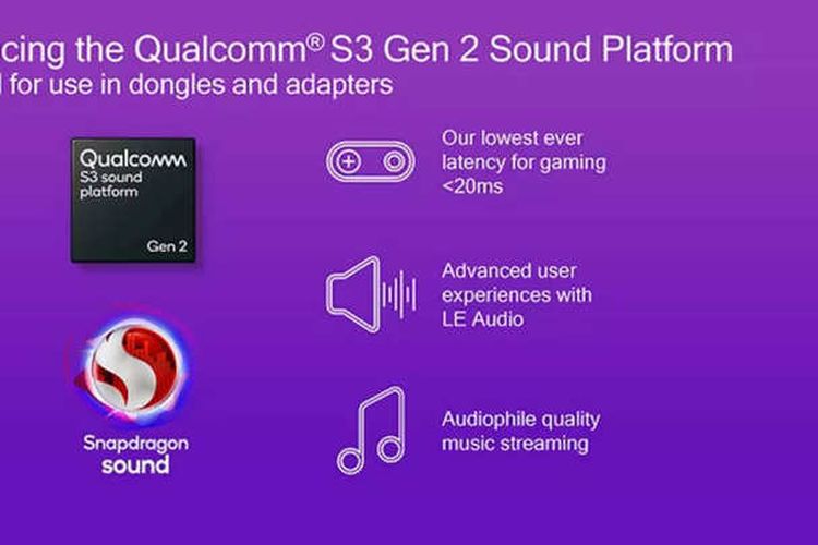 Qualcom memperkenalkan platform audio Bluetooth generasi kedua bikinannya, S3 Gen 2 Sound Platform dengan chip baru
