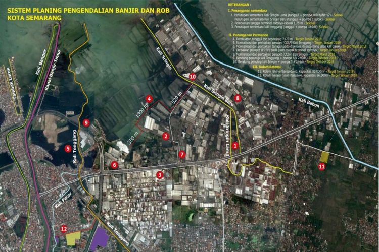 Sistem Planning Pengendalian Banjir dan Rob, Kota Semarang