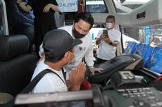 Lepas 12.450 Pemudik Gratis BUMN, Erick Thohir Minta Sopir Bus Tidak Ngebut