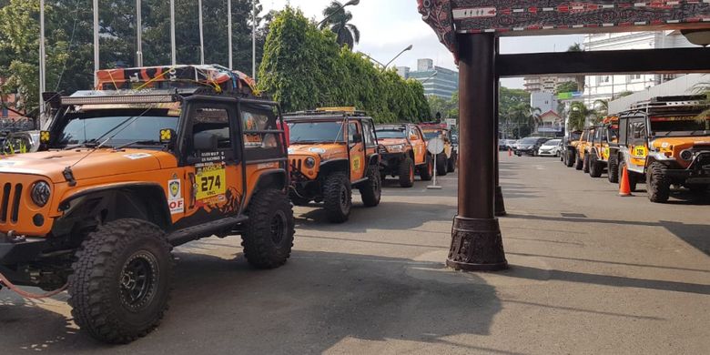 Komunitas Indonesia Offroad Expedition (IOX) siap untuk menjalani petualangan bertajuk IOX 2019 Andalas. Seluruh kendaraan pun sudah tiba di Medan, Sumatra Utara pada Jumat (8/2/2019) kemarin.