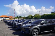 Siap Layani Delegasi WWF ke-10, 440 Mobil Listrik Tiba di Pelabuhan Benoa