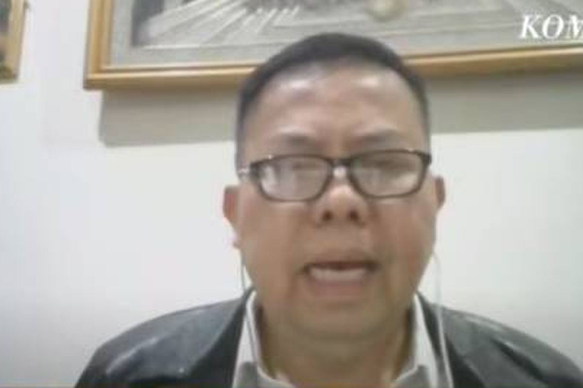 Pengacara keluarga Brigadir Yoshua, Nelson Simanjuntak saat menjelaskan perkembangan kasus penembakan Brigadir Yoshua di program Sapa Indonesia Pagi, KOMPAS TV, Jumat (22/7/2022) 