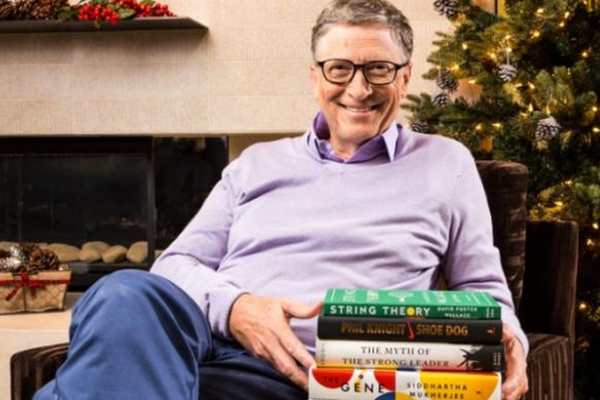 Bill Gates membuat daftar 5 buku terbaik yang ia baca selama 2016.