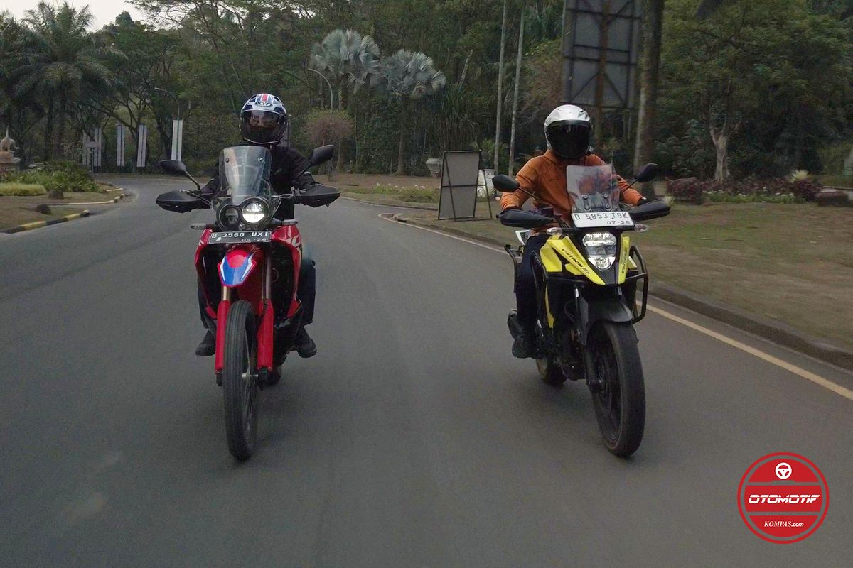 Komparasi Honda CRF250 Rally vs Suzuki V-Strom 250SX