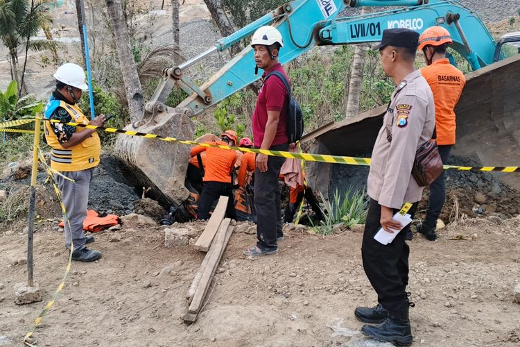 Rem Truk Diduga Bermasalah, Pekerja Proyek Bendungan Bagong Trenggalek Tewas Terjepit