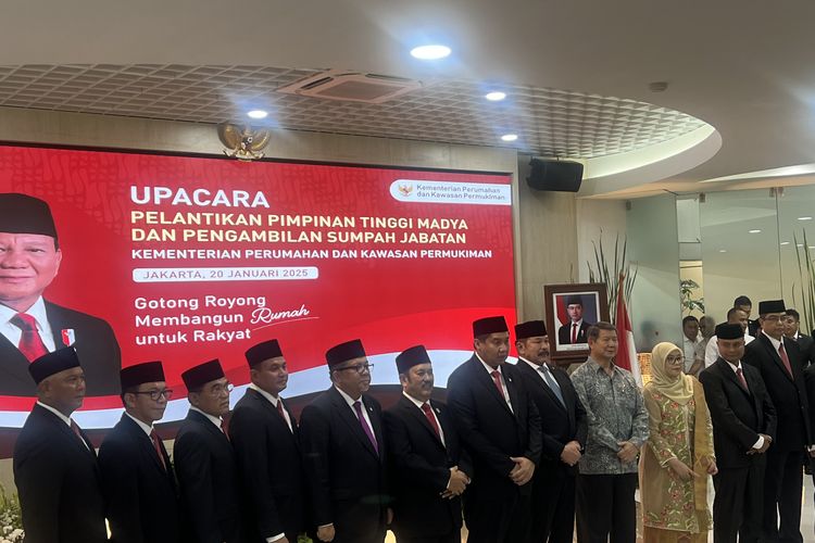 Ara Lantik 8 Pejabat Tinggi Madya Kementerian PKP Halaman all