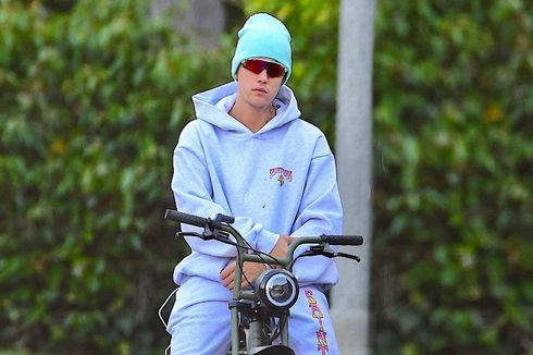 Justin Bieber Pakai Air Jordan X Off White Langka Saat Bersepeda