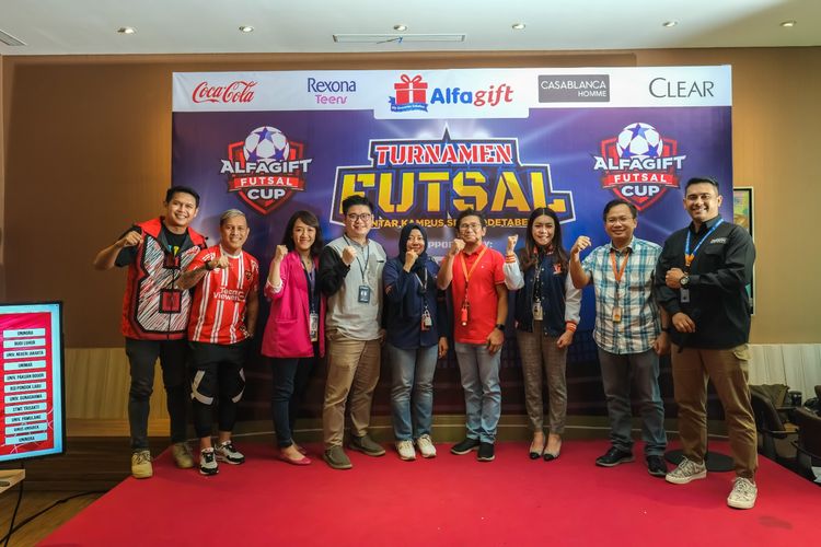 Alfamart Alfagift segera selenggarakan Alfagift Futsal Cup 2023.
