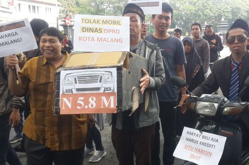 Diprotes, Anggaran Mobil Dinas Rp 5,8 Miliar DPRD Kota Malang