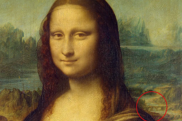 Jembatan di belakang sosok Mona Lisa menjadi petunjuk lokasi di mana lukisan dibuat 