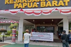 Warga Demo di Kantor Kejati Papua Barat, Tuntut DPO Kasus Korupsi di Wondama Ditangkap