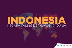 INFOGRAFIK: Indonesia Jadi Negara dengan Penduduk Paling Dermawan