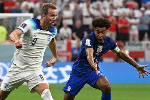 Babak I Inggris Vs Amerika Serikat: Pulisic Terjang Tiang, Skor 0-0