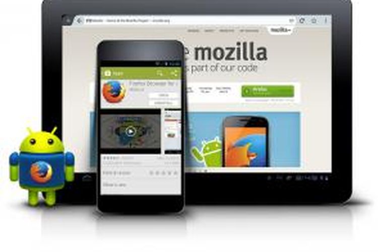 Browser Firefox di Android