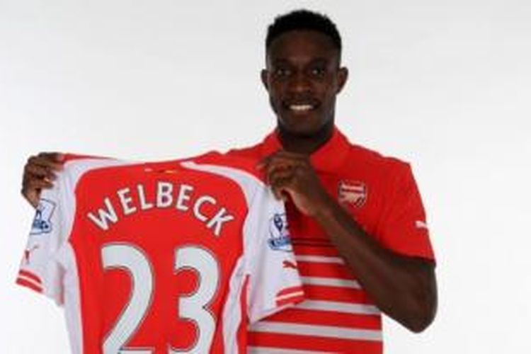 Striker anyar Arsenal, Danny Welbeck. 