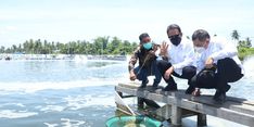 Menteri Trenggono: Tambak Udang Kementerian KP di Aceh Timur Ciptakan Multiplier Effect