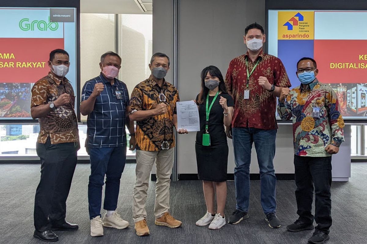 Grab mengumumkan kerja sama dengan Asparindo untuk digitalisasi pasar tradisional di Indonesia.