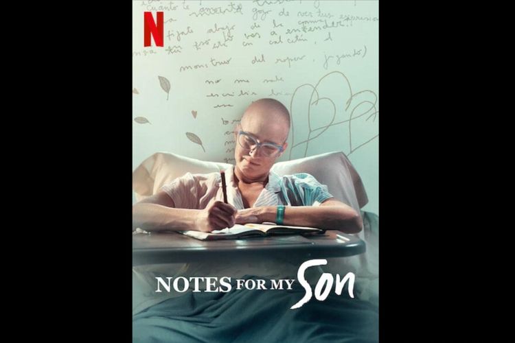 Valeria Bertuccelli dalam film drama Notes for My Son (2020).