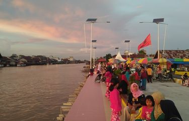 Water Front City Dibangun, Sungai Arut di Pangkalan Bun Kembali ...