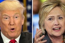 Pagi Ini, Trump dan Hillary 