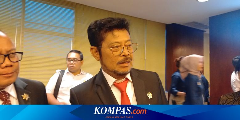 Mentan Disebut Hilang Kontak di Luar Negeri, Nasdem: Masuk Indonesia 5 Oktober