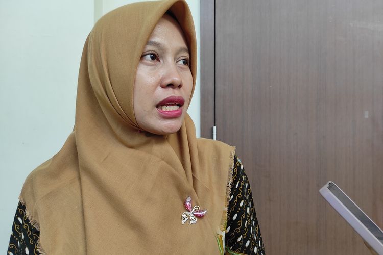Ketua KPU Kabupaten Demak, Siti Ulfaati. (KOMPAS.COM/NUR ZAIDI) 