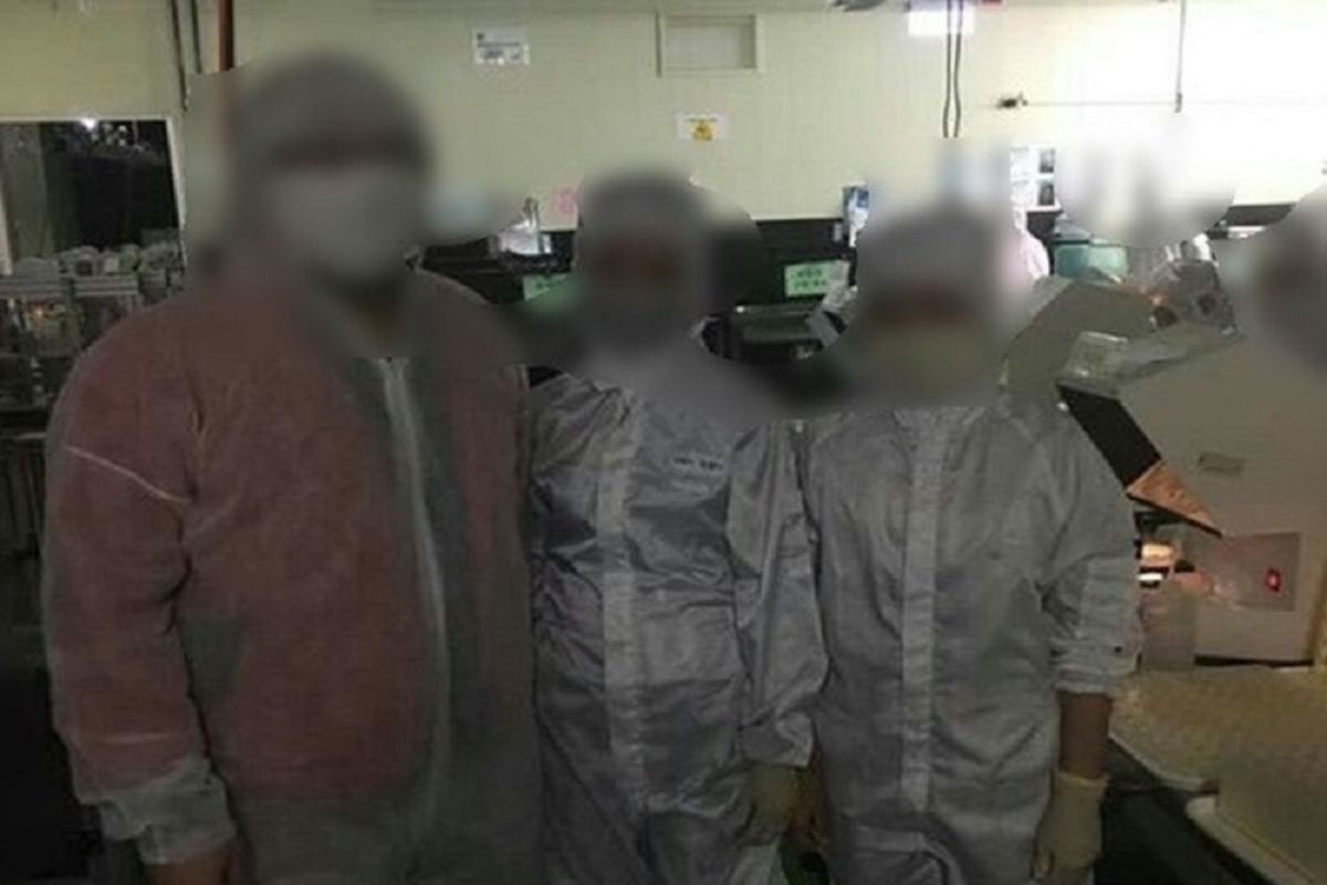Dalam foto merupakan terduga pelajar yang sedang bekerja sebagai buruh di Taiwan. Politisi setempat mengaku ada ratusan pelajar Indonesia yang dipaksa bekerja di sana.