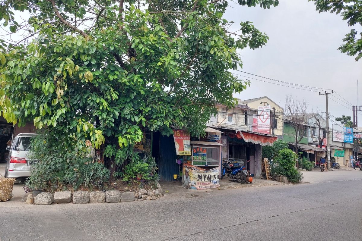 Lokasi rumah Anwar Hidayat. Kediamannya menjorok ke Jalan Maulana Hasanudin, Poris Gaga, Batuceper, Kota Tangerang.