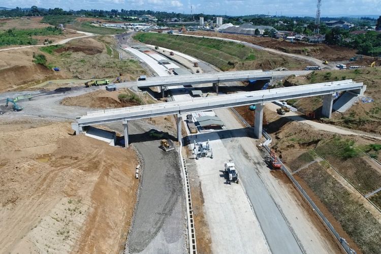 Tol Bogor-Ciawi-Sukabumi (Bocimi), Minggu (8/4/2018).