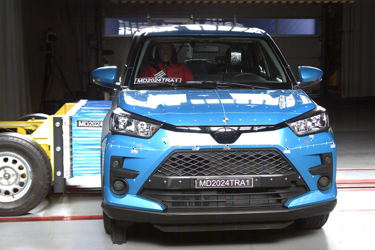 Tes tabrak Latin NCAP pada Toyota Raize buatan Indonesia