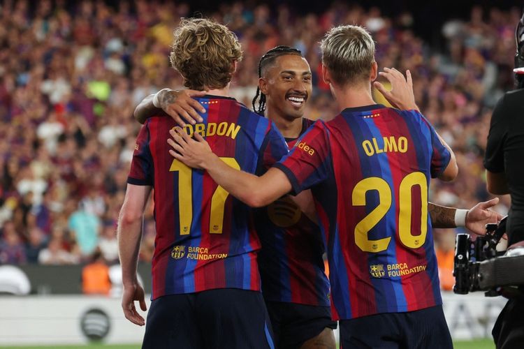 Hasil Barcelona Vs Rayo Vallecano 5-2: Raphinha dan Yamal Borong 2 Gol