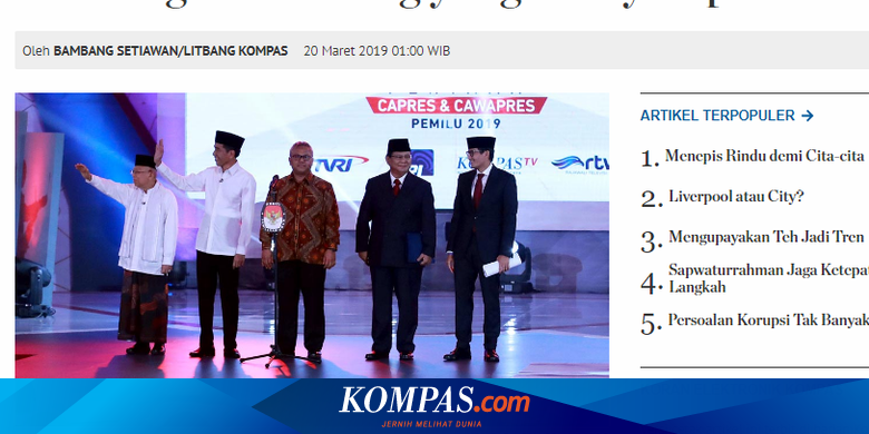 Di Balik Survei Litbang Kompas Dari Penentuan Responden