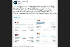 Ramai soal Kereta Panoramic Akan Digandeng di KA Argo Wilis dan Argo Parahyangan, Mulai Kapan dan Berapa Harga Tiketnya?