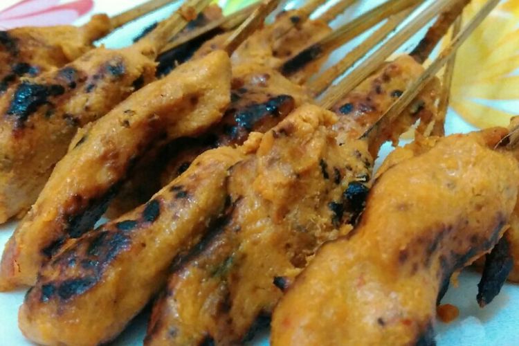 Sate ikan Tanjung, makanan khas Lombok Utara