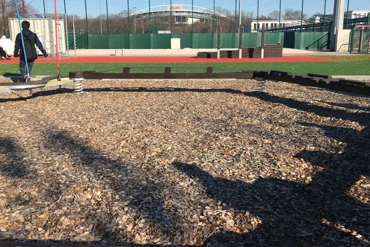 Tempat pemusatan latihan RB Leipzig. Foto diambil saat Kompas.com melakukan Bundesliga Media Visit, 24 Februari 2019. 