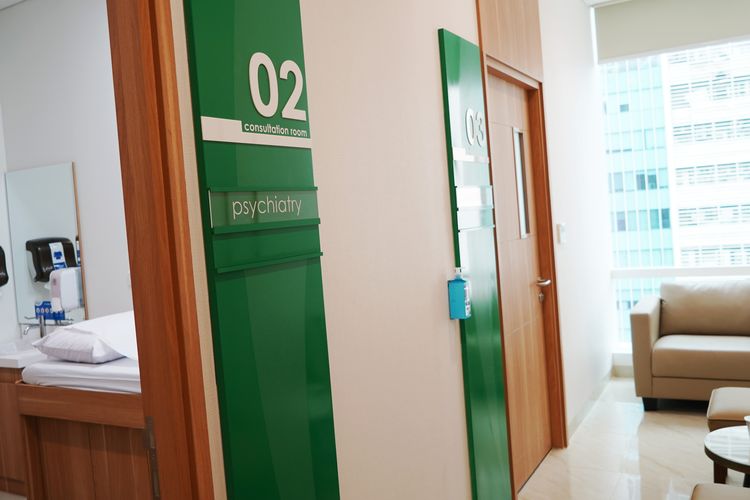Area Solace Clinic di Mayapada Medical Center Kuningan (MMCK) di Jakarta Selatan.